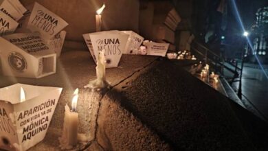 Photo of Ronda de antorchas a siete meses de la desaparición de Mónica Aquino