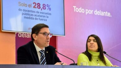 Photo of Solo el 29% de los docentes adhirió al paro del pasado miércoles