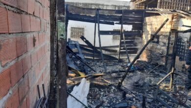 Photo of Feroz incendio en una vivienda de zona norte