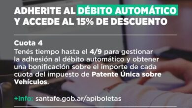 Photo of API: últimos días para adherirse al débito automático y obtener un 15% de descuento