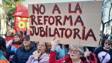 Photo of Amsafe Rosario se movilizó en rechazo a la reforma jubilatoria